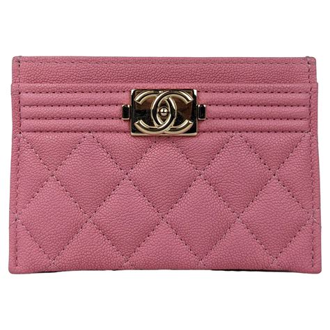 chanel chevron pink card holder|chanel wallet discount code.